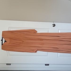 Rust brown summer dress/ beach wear